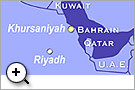 Map of Saudi Arabia